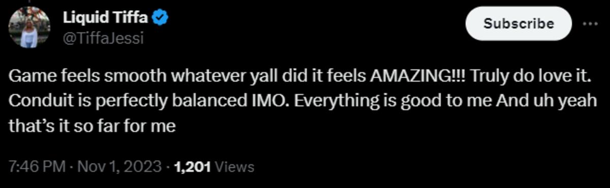 Liquid Tiffa says she loves Apex Legends Season 19.
